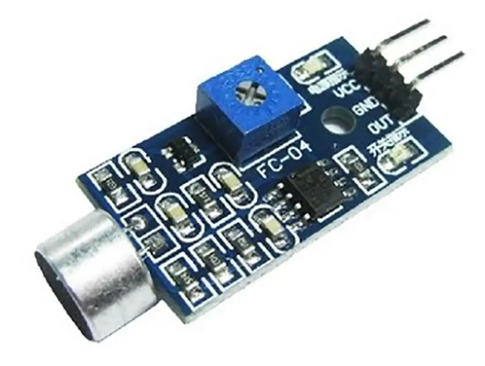 

Voice Sound Detection Sensor Module Intelligent Smart Robot Helicopter Airplane Boart Car for arduino Diy Kit