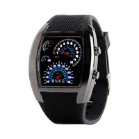 100pcspack fashion waterproof watch adjustable strap led digital stopwatch wholesale men reloj deportivo hombre