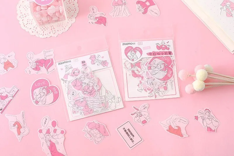 Kawaii, декоративная наклейка на руку, креативная, милая, сделай сам, дневник, мультяшная, бумажная наклейка, подарок, искусство, школьные, стационарные принадлежности, 06536