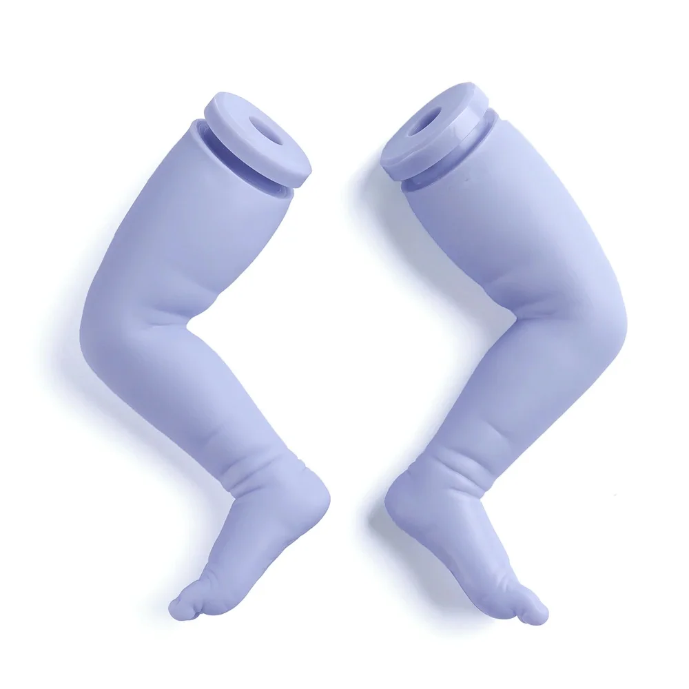 

RBG 20 Inches Reborn Baby Kit Blue Baby Full Body Soft Vinyl Unpainted Unfinished Doll Parts DIY Blank Reborn Doll Kit