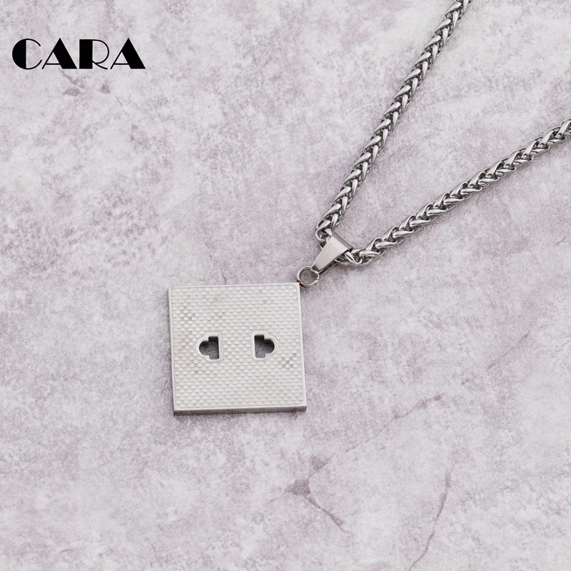 Новинка 2019 инновационное ожерелье из нержавеющей стали с подвеской мужские