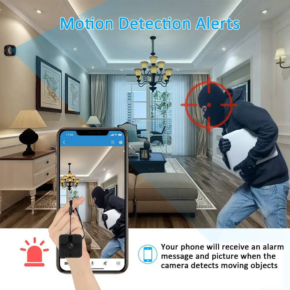 HD WiFi мини-камера Спортивная DV Kamera 1080p 720P с ночной версией микро DVR с дистанционным управлением датчик движения камера с поддержкой скрытой карты