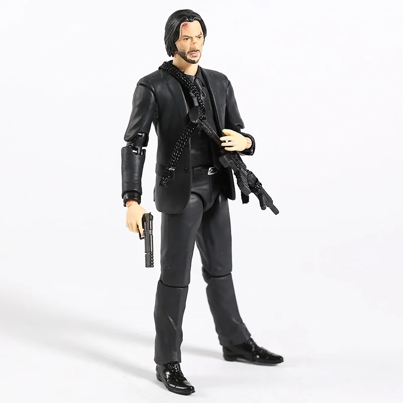 Экшн-фигурка из ПВХ Mafex No. 070 085 Джон уик Киану Ривз Коллекционная модель игрушки |