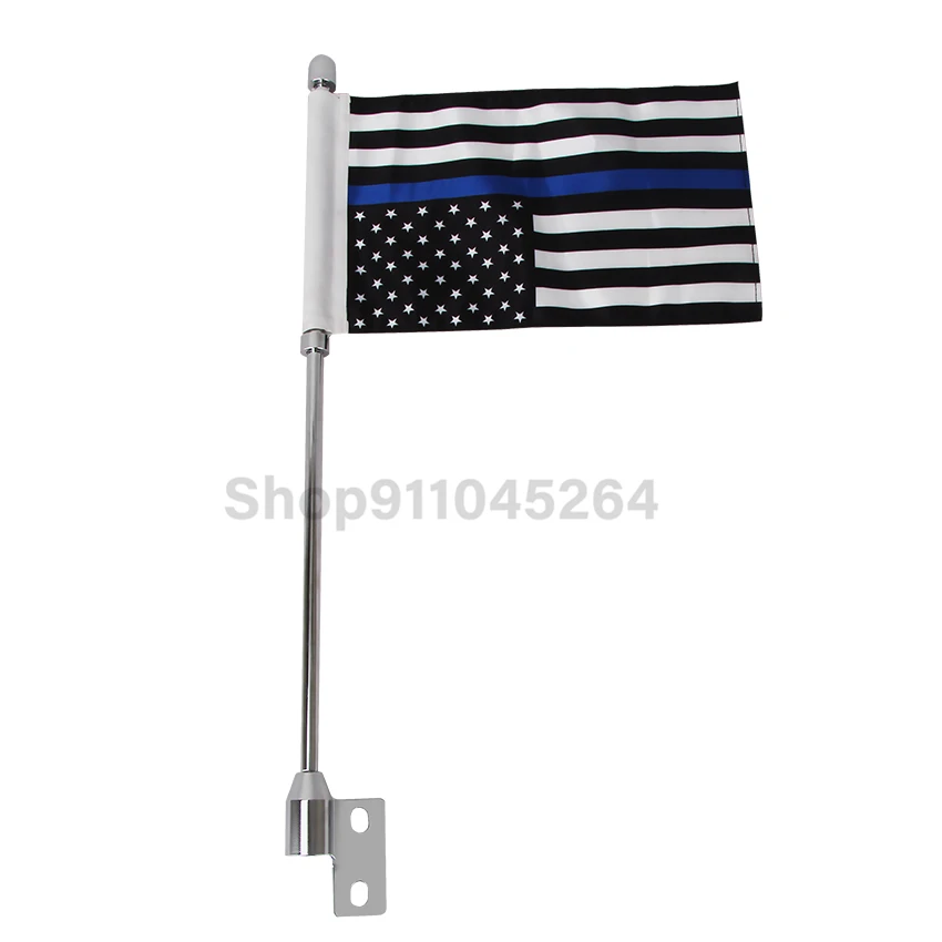 Мотоциклетный задний боковой упор флагшток багажный внешний аксессуар для