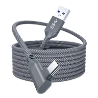 for oculus quest 2 link cable 20ft6m link cable90 degree angled high speed data transfer charging cable