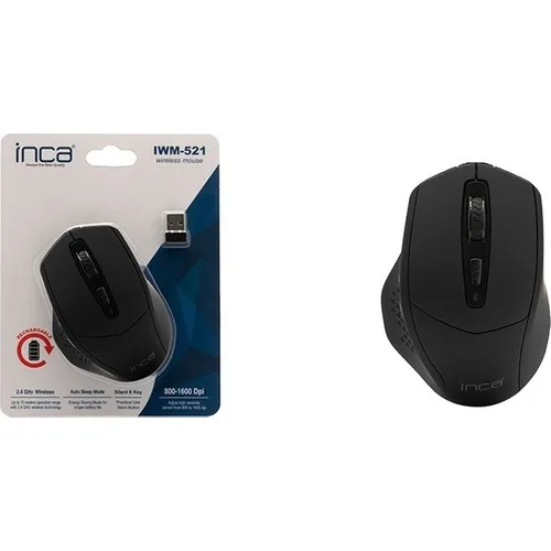 Inca IWM-521 Rechargeable Silent Wireless Mouse