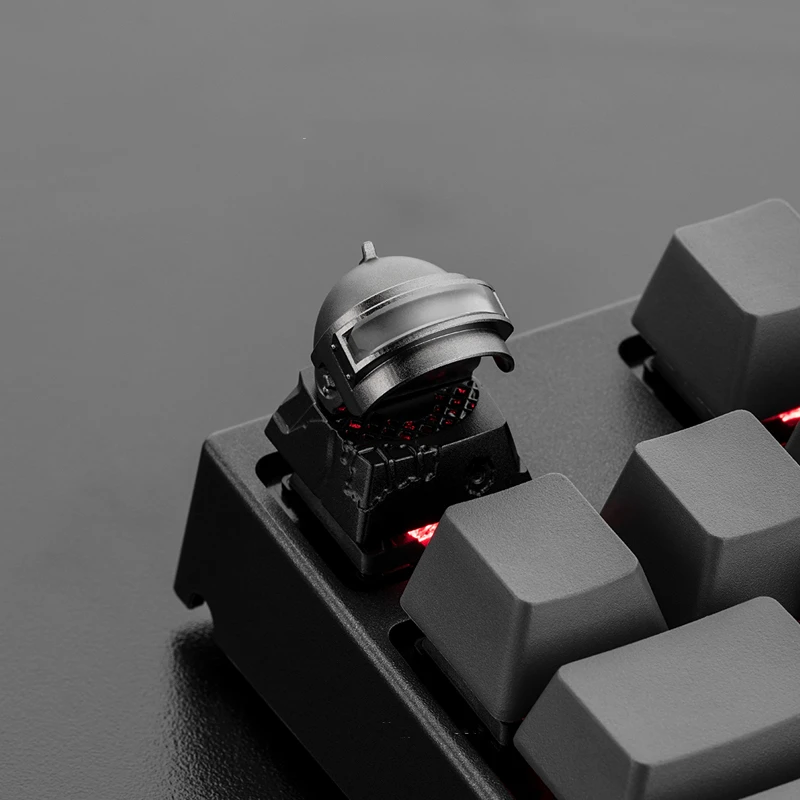 PUBG там уровень шлем keycap металлический светильник для механической