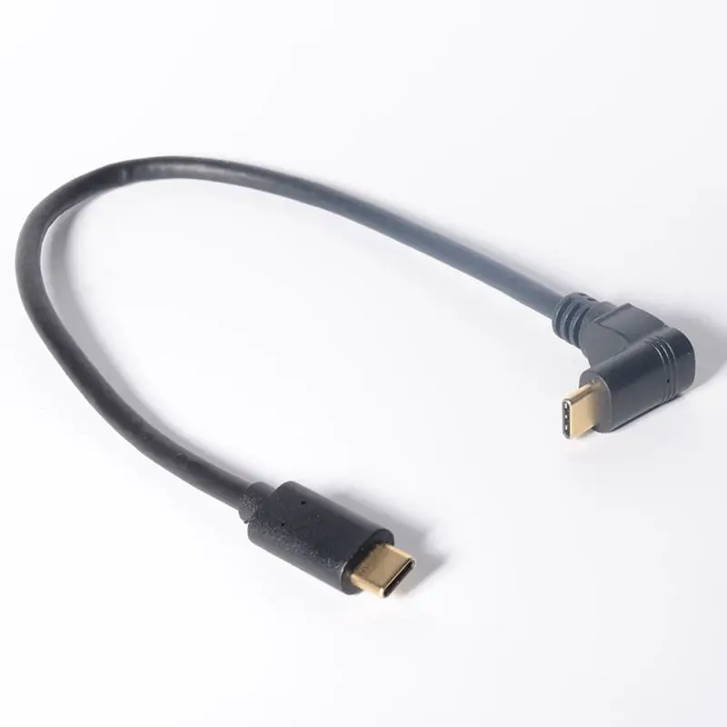 Usb c к usb прямой 90 270 градусов угол тип-c USB 3 1 папа USB-C женский мужской удлинитель