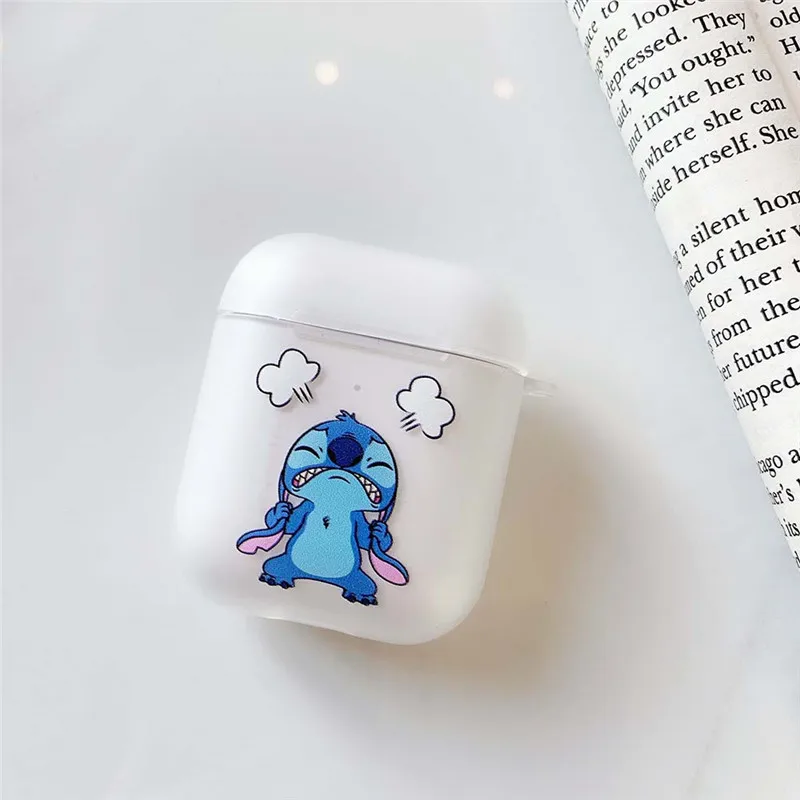 Чехол для наушников Apple Airpods Pro из ТПУ мультяшный Стич чехол Air pods 1 2 футляр