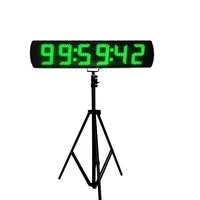 hot selling 5 led race timer digital horse race timing clock count up clock with stand