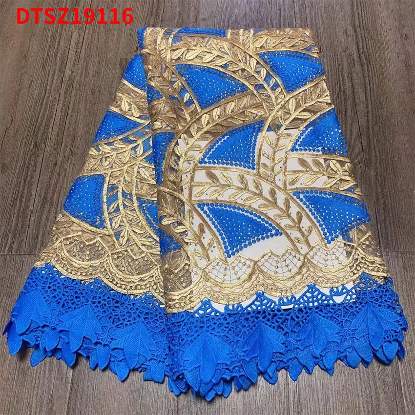 Solid Nigerian Net cloth Dress Fabric African Low Price ​Swiss Lace Textiles For Sewing Clothes DTSZ19112 | Дом и сад