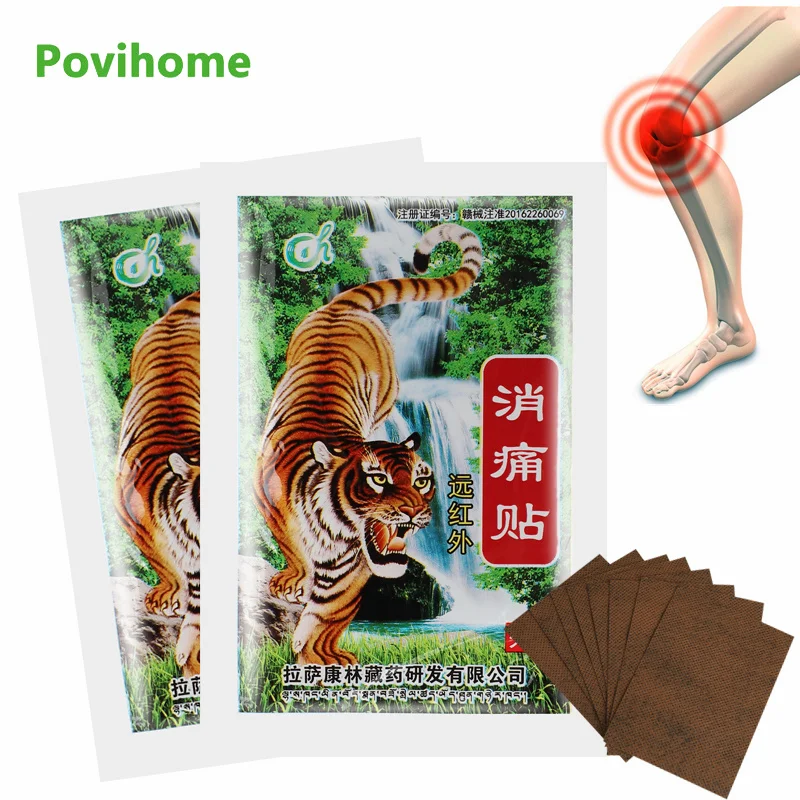 

32/40pcs Tiger Balm Pain Relief Plaster Arthritis Treatment Knee Muscle Joints Ache Lumbar Cervical Spondylosis Herbal Patch