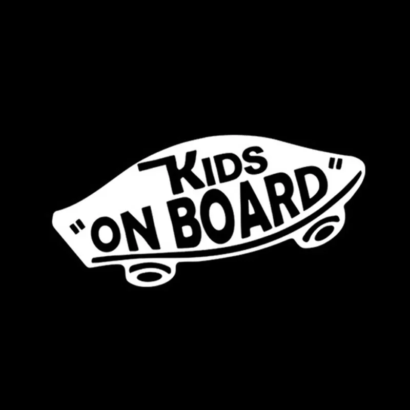 

Car Stickers Decor Motorcycle Decals KIDS ON BOARD Decorative Accessories Creative Sunscreen Waterproof PVC,19cm*8cm
