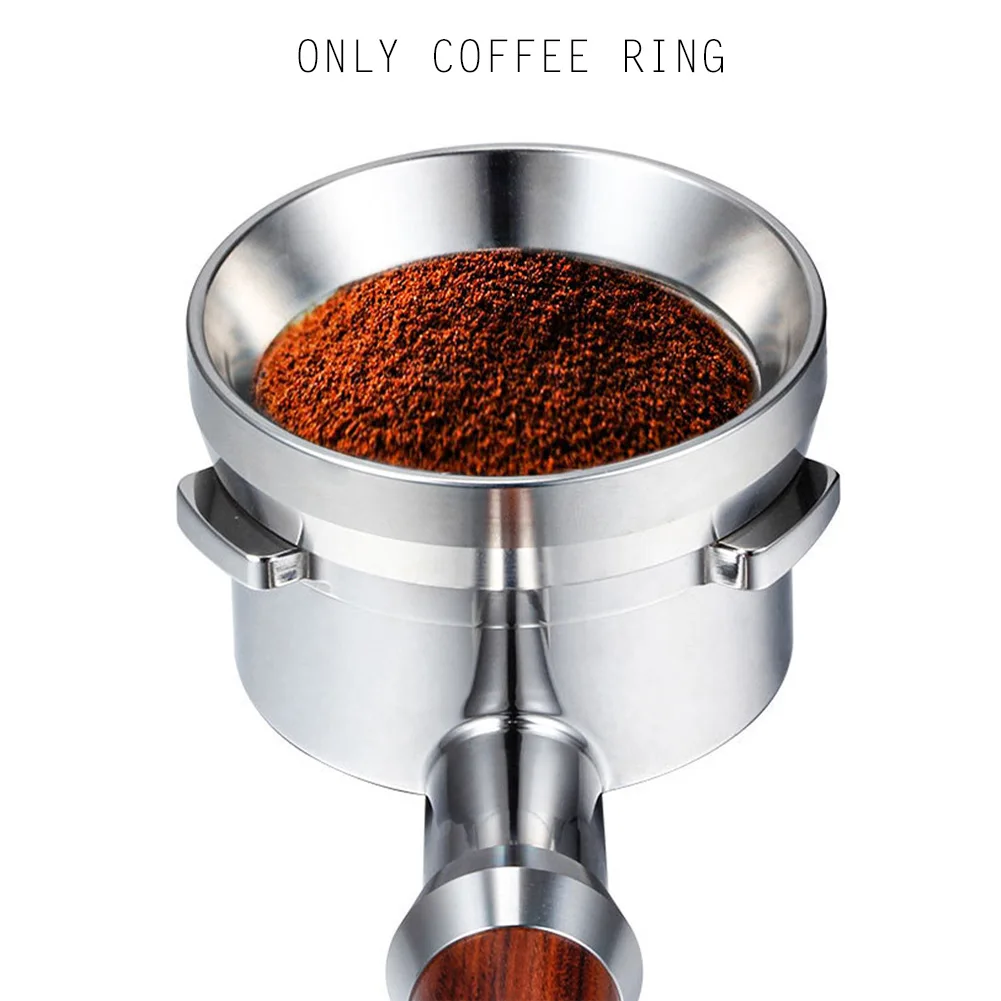

Brewing Universal Dispensing Funnel Home Replacement Anti Flying Stainless Steel Bar Magnetic Type Tools Coffee Powder Ring