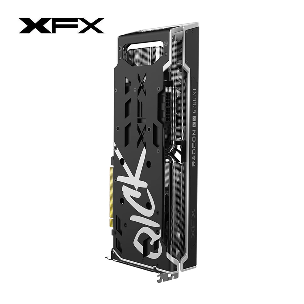 XFX Новый Radeon RX 6600 XT 8 Гб OC RX6700XT 12 GDDR6 поддержка AMD RDNA2 DirectX компьютерная графика |