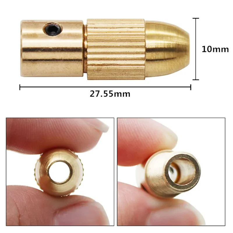 Набор латунных насадок для электродрели 0 5-3 2 мм 12 шт. | Инструменты