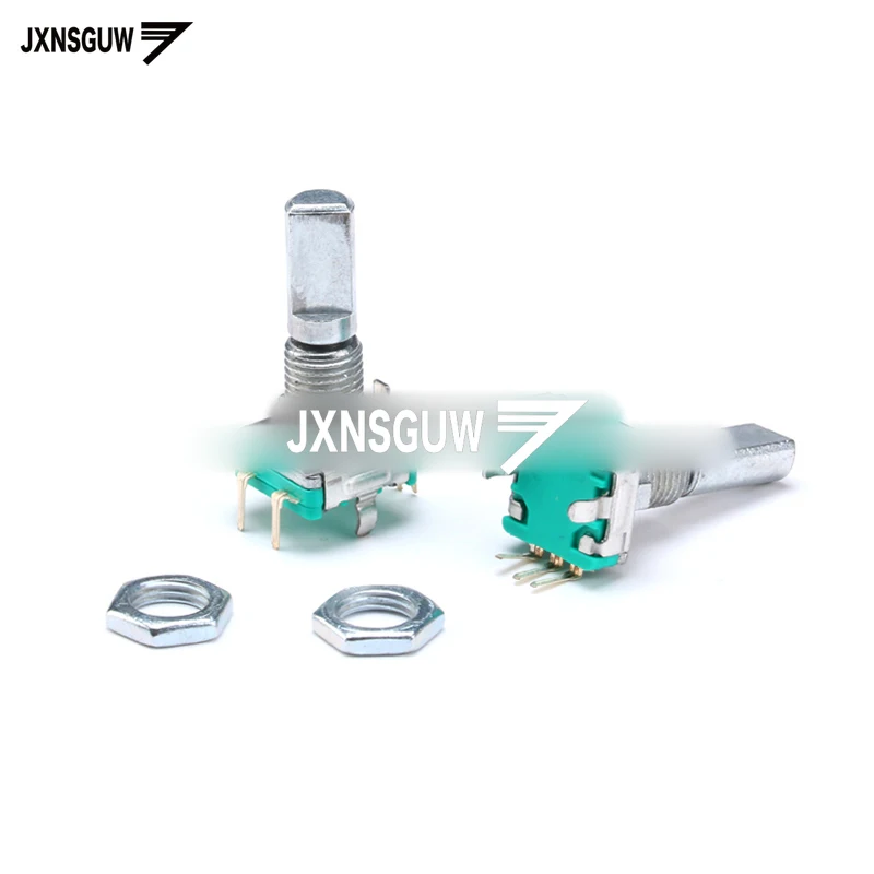 

10PCS Half moon handle rotary encoder switch/EC11/digital potentiometer handle length 20mm with switch 5 feet