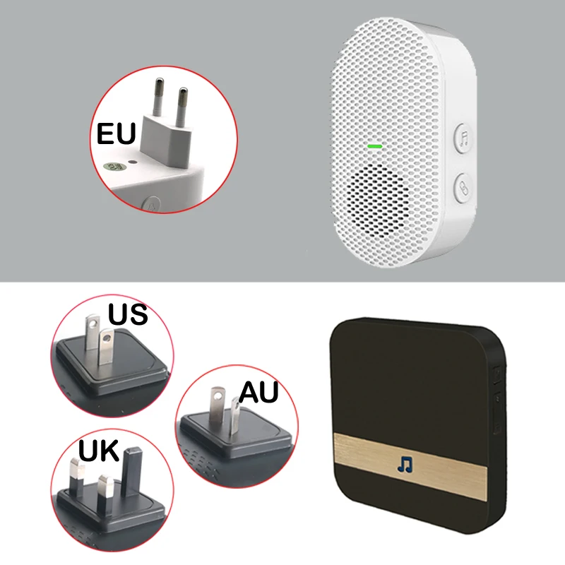EKEN V7 door bell camera 1080P wifi doorbell IP Smart Wireless Security FIR Motion Detection Alarm Cloud storage house bell|Дверной