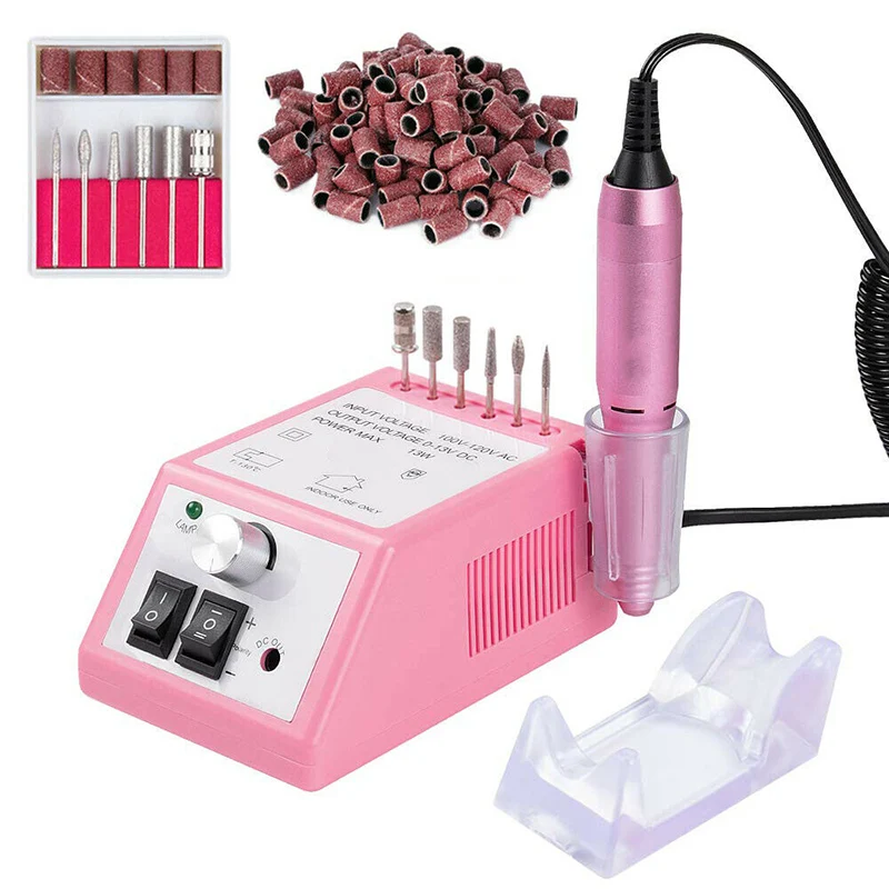 

Professional Nail Drill Electric Finger Toe Manicure File Treatment Machine Nail Polisher STTX889