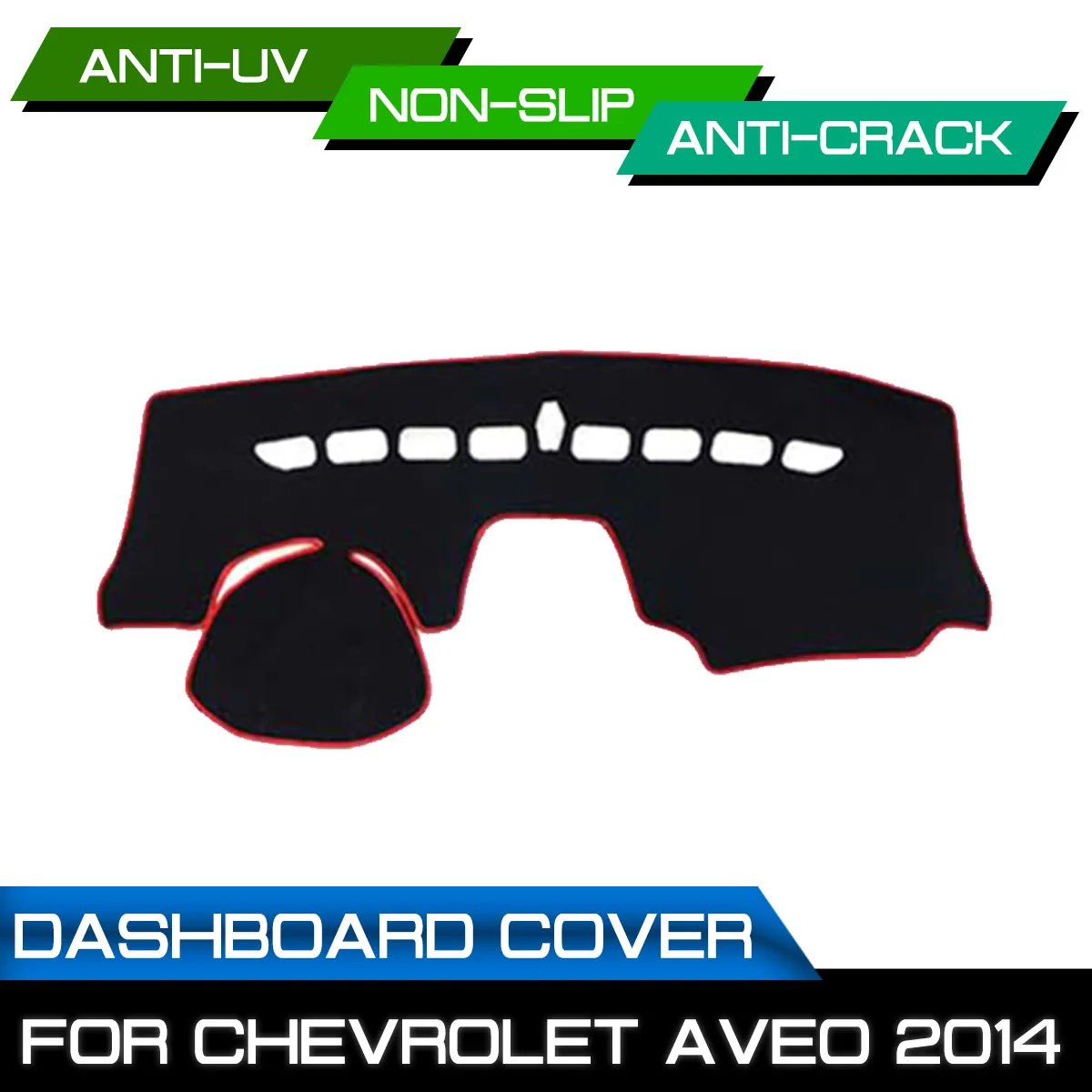 

Коврик для приборной панели автомобиля для Chevrolet Aveo 2014, нескользящий коврик для приборной панели с защитой от ультрафиолетовых лучей