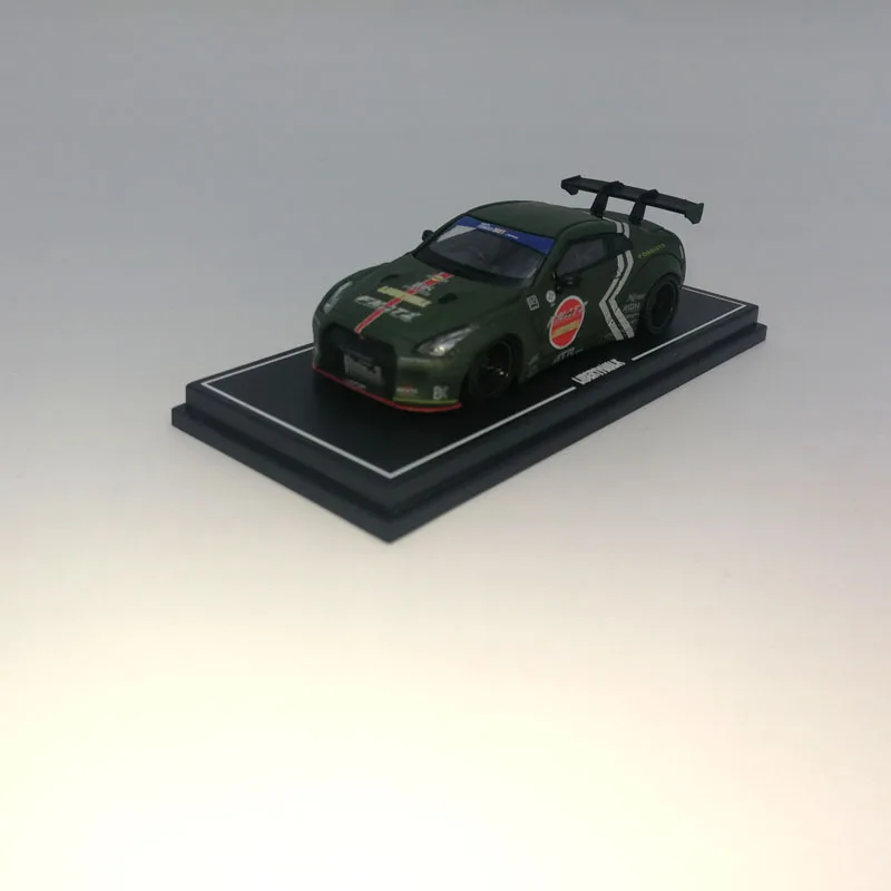 Мини GT 1:64 Niss an GTR R35 LB игрушечный автомобиль из сплава игрушки для детей литая