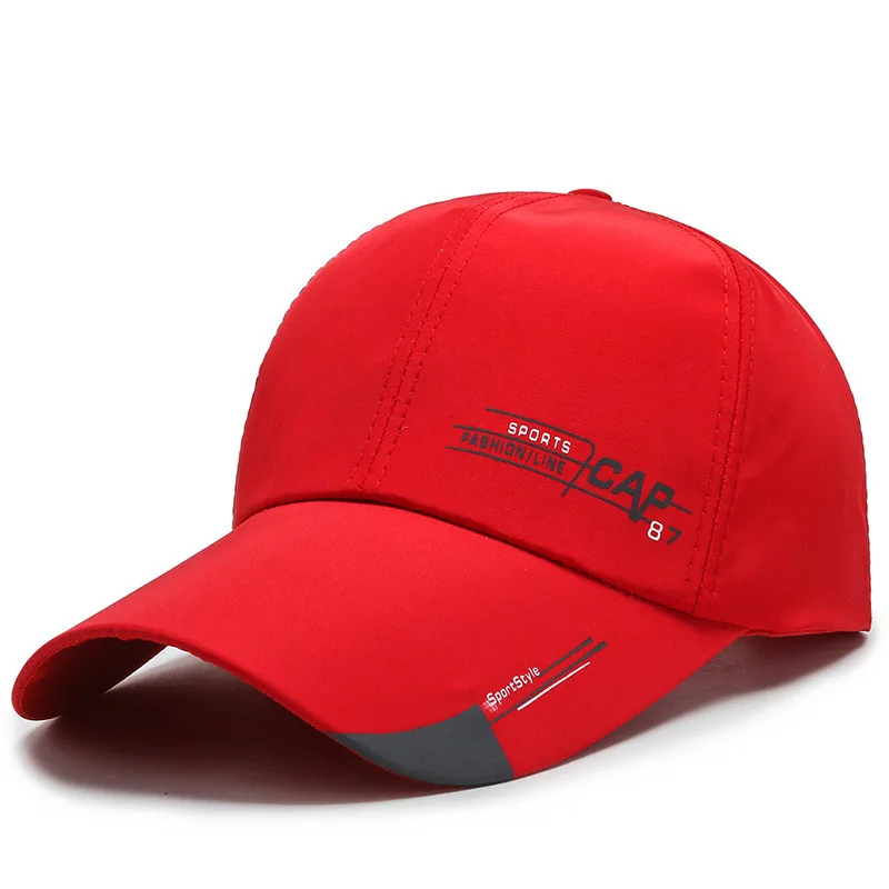 

The New 2021 Outdoor Sun Hats Quick Dry Women Men Golf Fishing Cap Adjustable Unisex Baseball Caps Sunbonnet for All Seasons