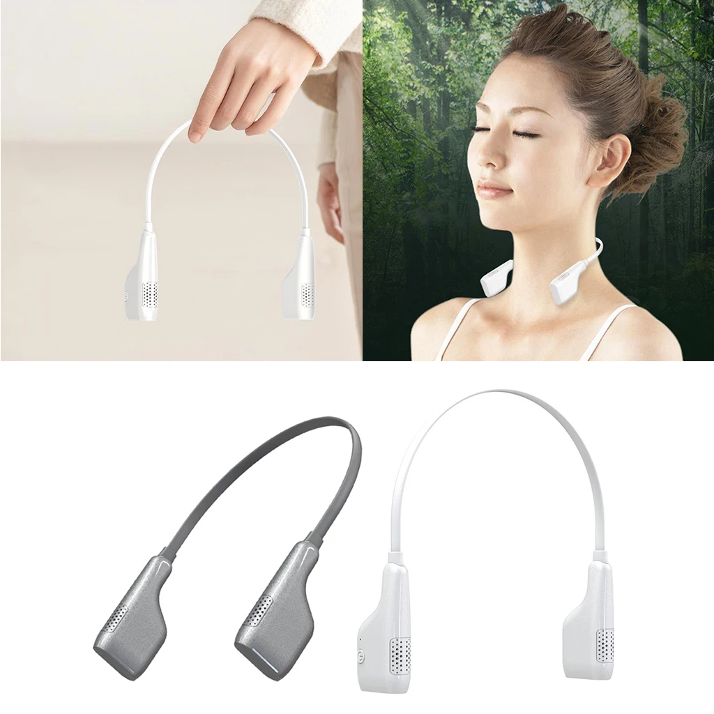 

Household Negative Ion 380MAH Battery Hanging Neck Earphone Type Air Purifier