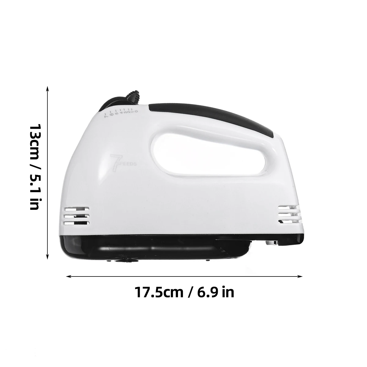 

Hand Mini Mixer Food Blender 7 Speed Control Multifunctional Food Processor Kitchen Mini Electric Manual Cooking Tools 220V EU