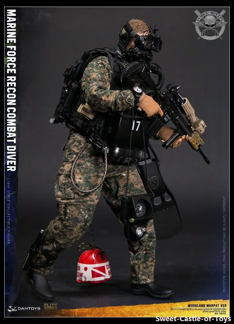 DAMTOYS DAM 78055 морская пехота USMC вооруженная разведка боевые Дайверы коллекция
