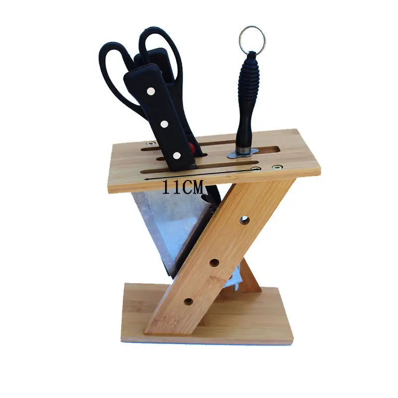Кухонный резак для ножей Nan бамбуковая подставка под ножи стеллаж хранения