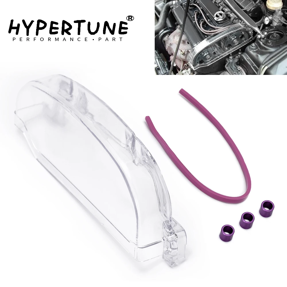 Hypertune Clear Cam шкив зубчатый ремень Крышка для 92 96 Mitsubishi Lancer EVO 1 3/DSM 4g63 4g63T