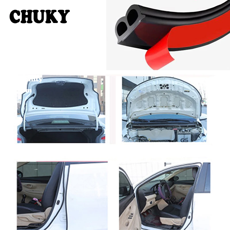 Резиновая уплотнительная лента для дверей Renault Megane 2 3 Duster Logan Captur Clio Chevrolet Cruze Aveo