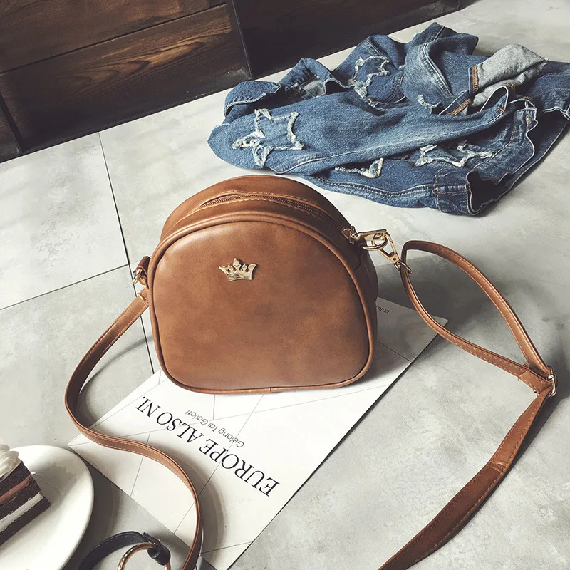 Модная женская сумка сумки через плечо из искусственной кожи Женская мини
