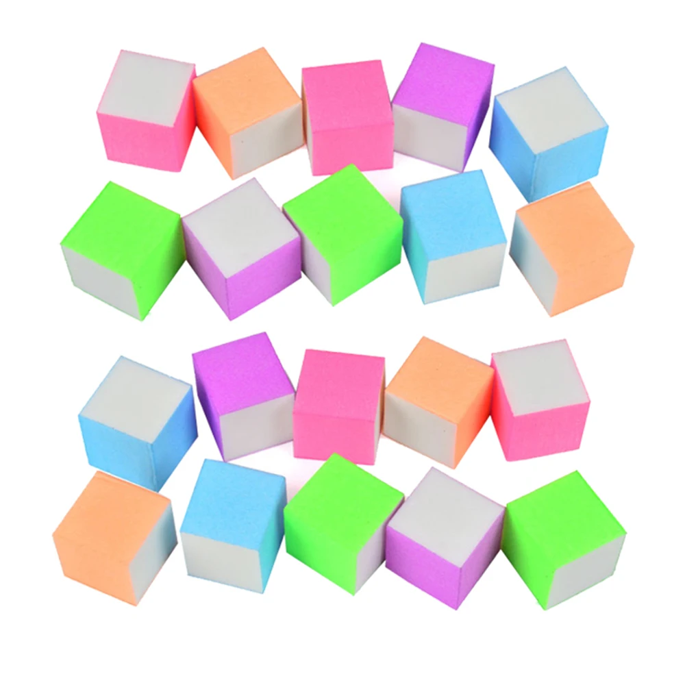 20 шт. мини губка для полировки ногтей|Пилки ногтей и буферы| |