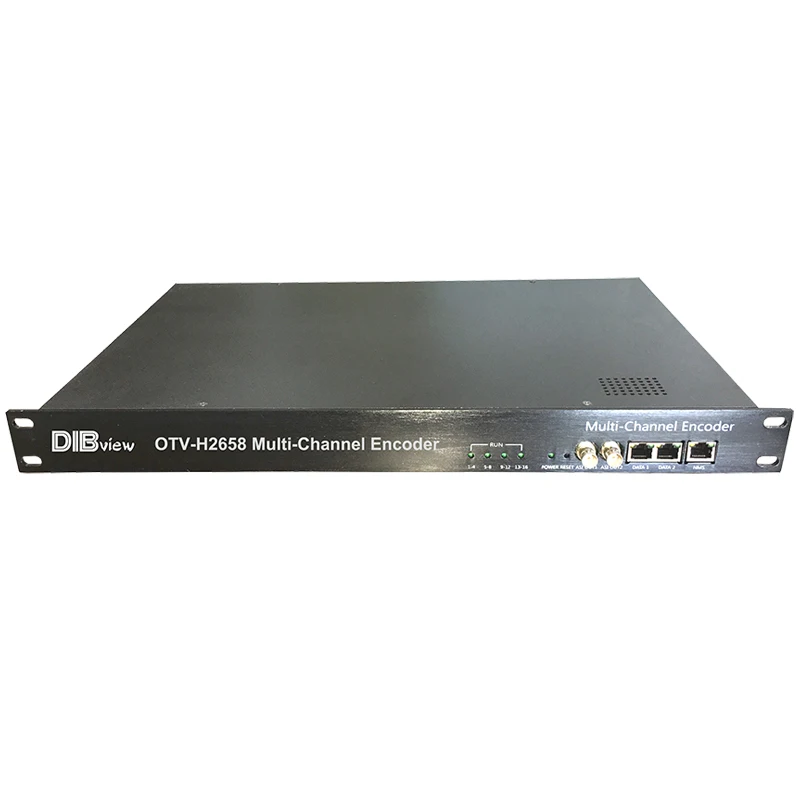 OTV-H2658 многоканальный H.265 HD 16-канальный HDMI кодер с IP и ASI выходом для кабельной ТВ
