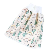2 in 1 comfy children baby diaper skirt shorts cotton potty training nappy pants 634f