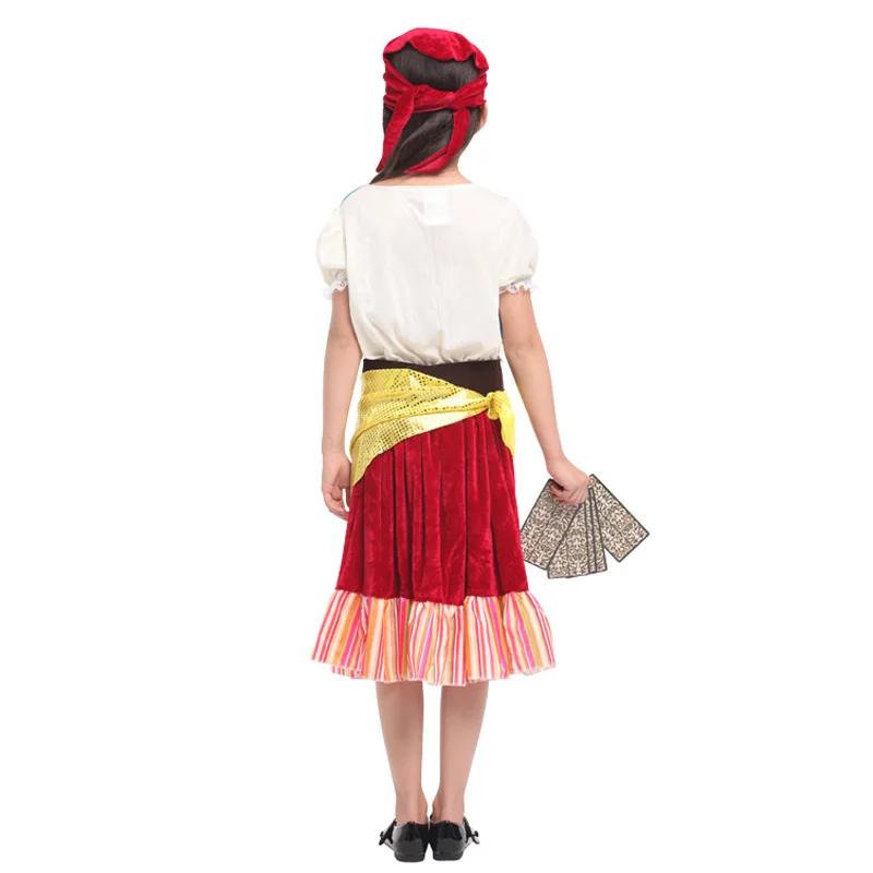 Детское праздвечерние платье Nifty Gypsy для девочек карнавальный маскарадный костюм