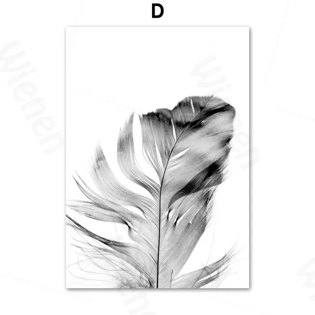 

Nordic Posters and Prints Wall Picture White Pink Flower & Black White Plant & Quotes Wall Art Canvas Painting Modern Home Decor
