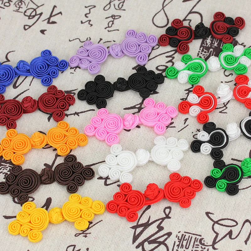 5 шт. декоративные пуговицы с узлом в китайском стиле|Пуговицы| |