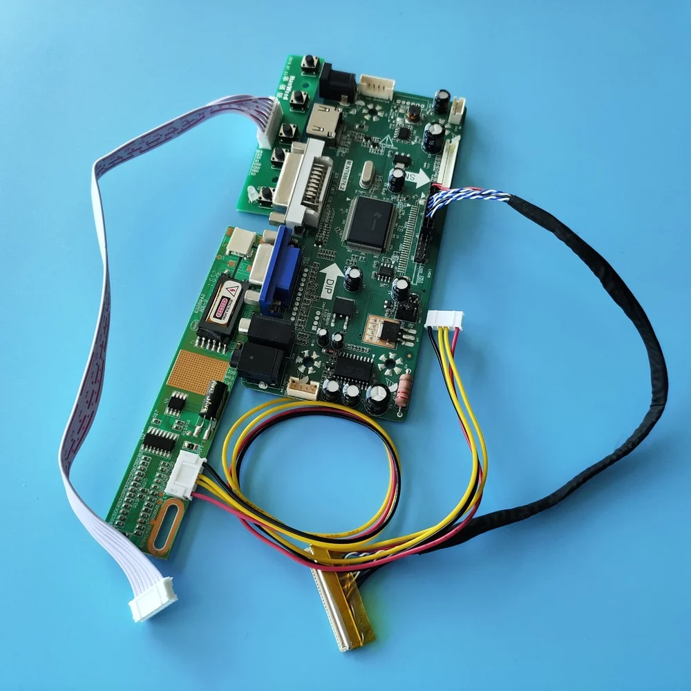 

Audio HDMI+DVI+VGA LCD M.NT68676 Controller Board kit for B154EW02 V0 HW3A/B154EW02 V1 1280x800 Display panel moitor 30pin