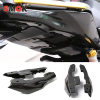 smok motorcycle carbon fiber rear tail side panel cowling fairing cover protector for yamaha mt 09 fz 09 mt09 mt 09 2014 2016