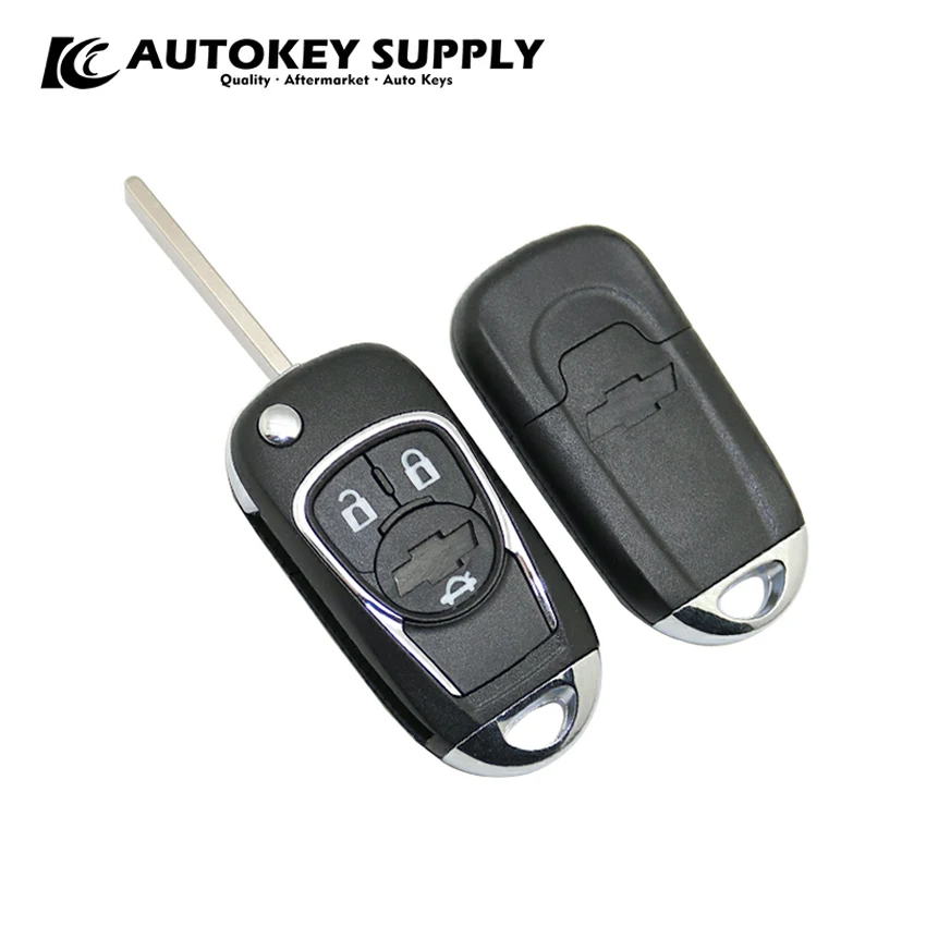 

ForChecrolet 3 Buttons Flip Remote Key Shell AKGMF118