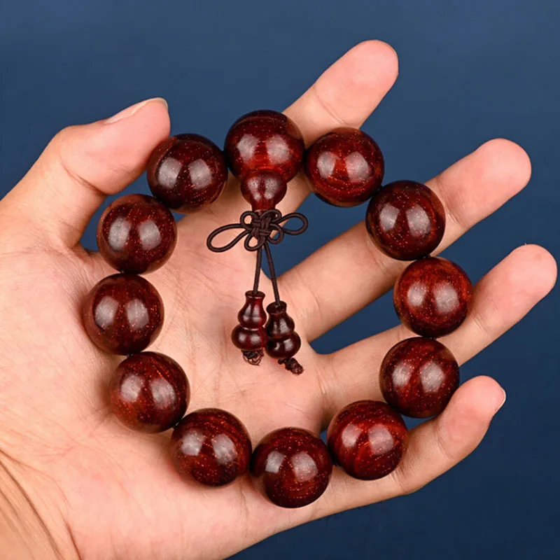 Браслет из бусин Будды высокое качество 20 мм настоящее индийское натуральное