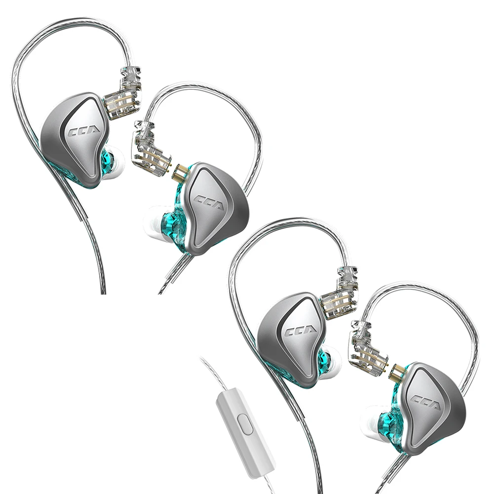 

CCA-NRA Wired In-Ear Earphones Dynamic Sport Running Gamer Headphones Bass Stereo 3.5mm Headset Earbuds for Samsung with Mic