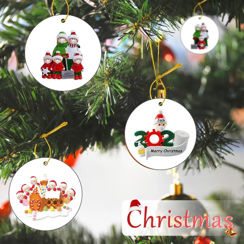 

2020 New Christmas Tree Decoration Christmas Pendants Family Hanging Ornament Faceless Old Man Pendant