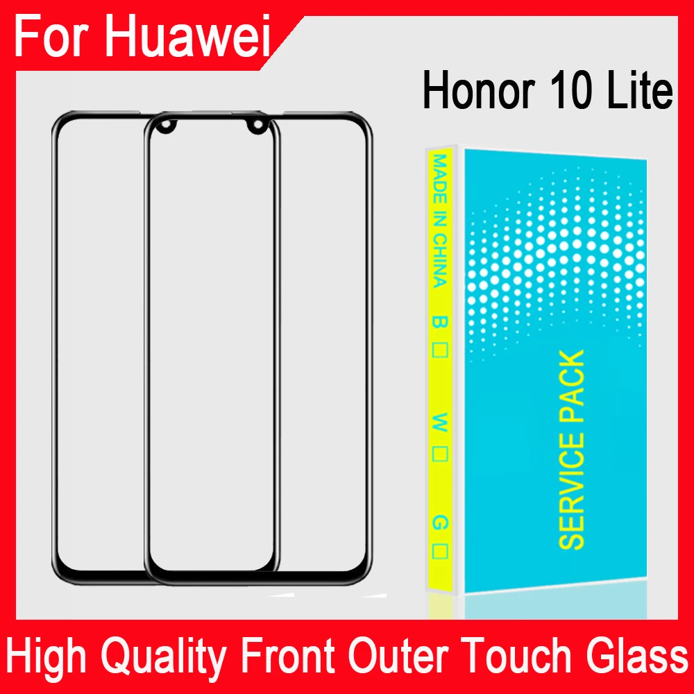 ЖК дисплей 6 21 дюйма с сенсорной панелью переднее стекло для Huawei Honor 10 Lite сенсорный