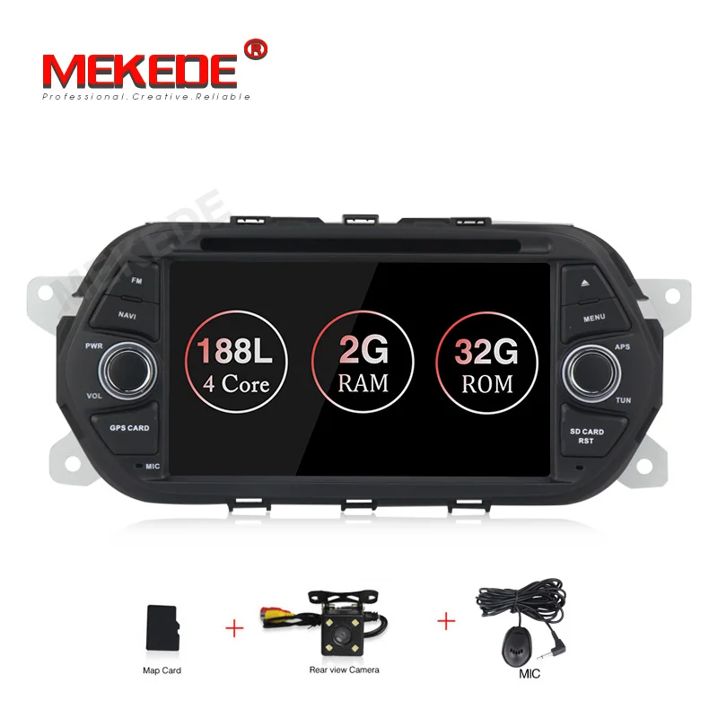 32G DVD CAMERA MEKEDE HD 1024x600 1din Android 8,1 автомобиля стереонаушники DVD для Fiat Tipo Egea автоматическое радио GPS навигации - Цвет: 32G DVD CAMERA