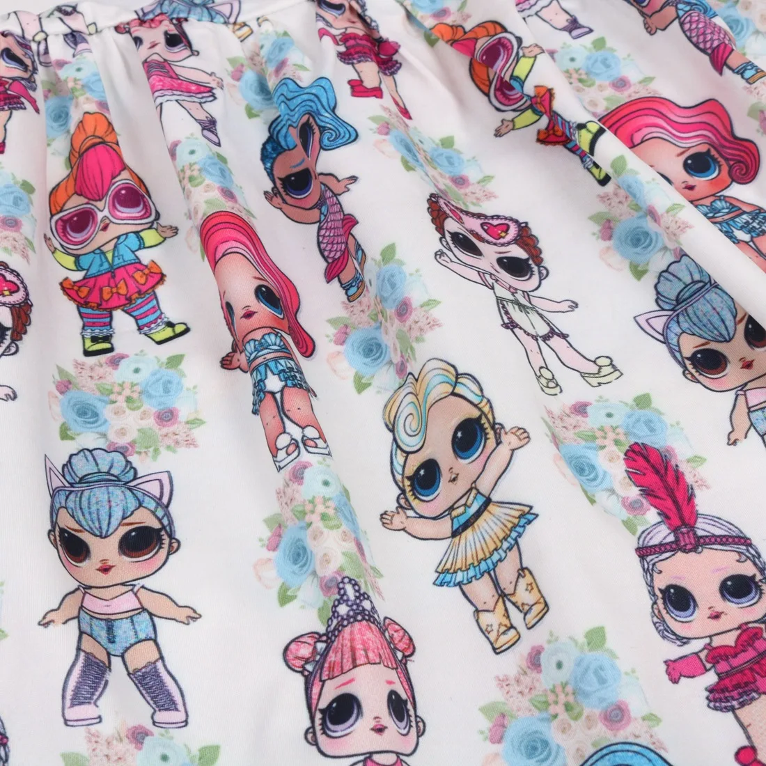 Сюрприз мультфильм без рукавов Кукла Забавное платье 2019 новая кукла девочка