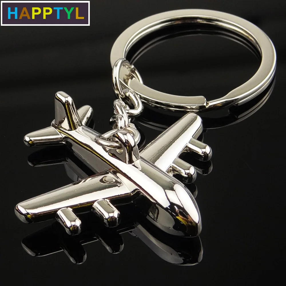 HAPPTYL 1 шт. металлический брелок для ключей модный автомобильный кольца брелоки