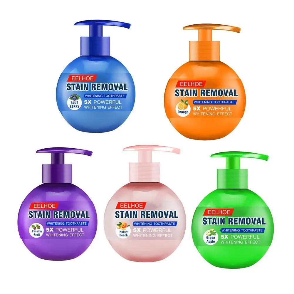 Маракуйя черники Сода зубная паста зубные полоски для удаления пятен пероксид